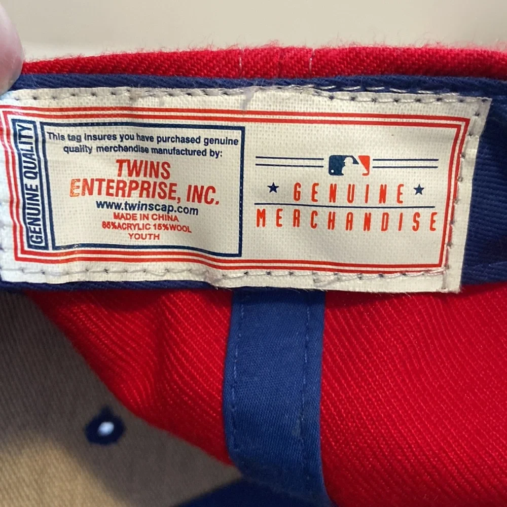 Twins Enterprise Youth Chicago Cubs Baseball Hat Cap Adjustable One Size Unisex
